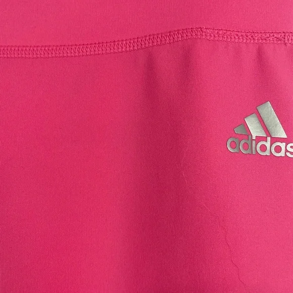 Adidas Climate Pink Leggings, Small, work out pants, yoga, soft, sleek Womens - Picture 3 of 6